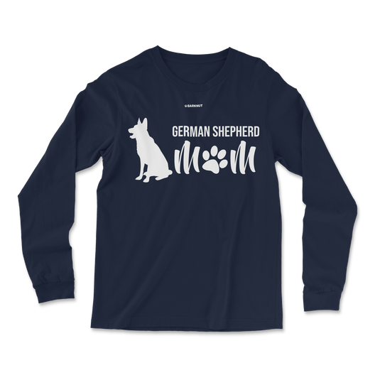 German Shepherd Mom Long Sleeve Shirt