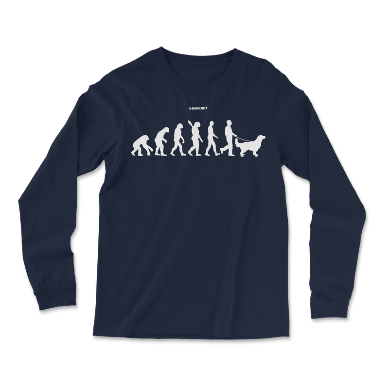 Load image into Gallery viewer, Evolution Golden Retriever Long Sleeve Shirt
