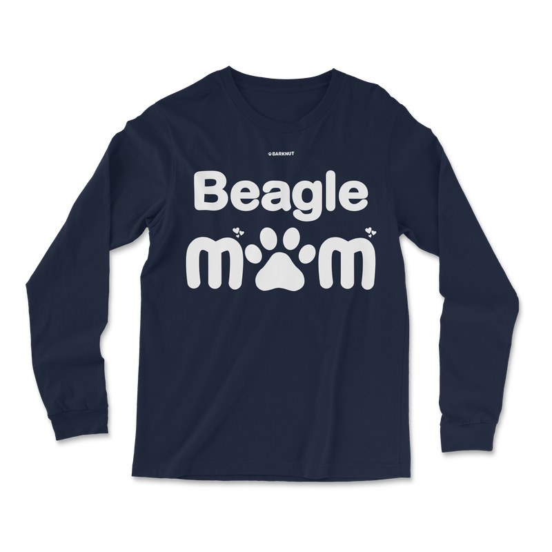 Load image into Gallery viewer, Beagle Mom Long Sleeve Shirt
