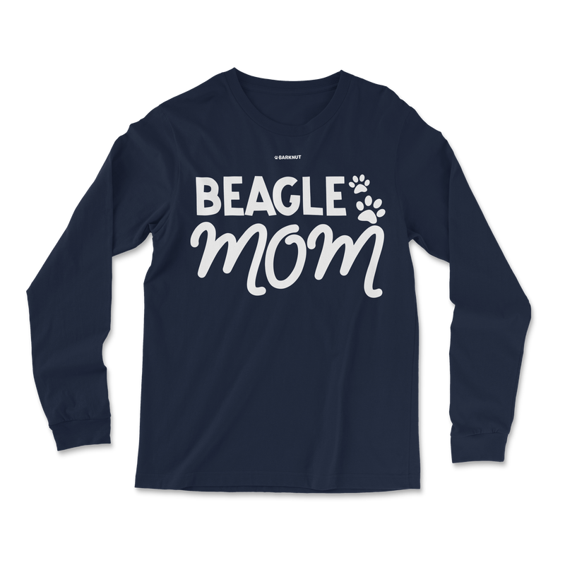 Load image into Gallery viewer, Beagle Mom Long Sleeve Shirt
