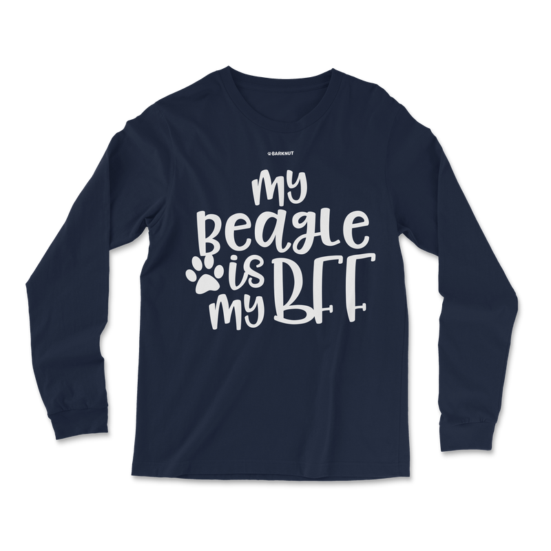 Load image into Gallery viewer, My Beagle Is My BFF Long Sleeve Shirt
