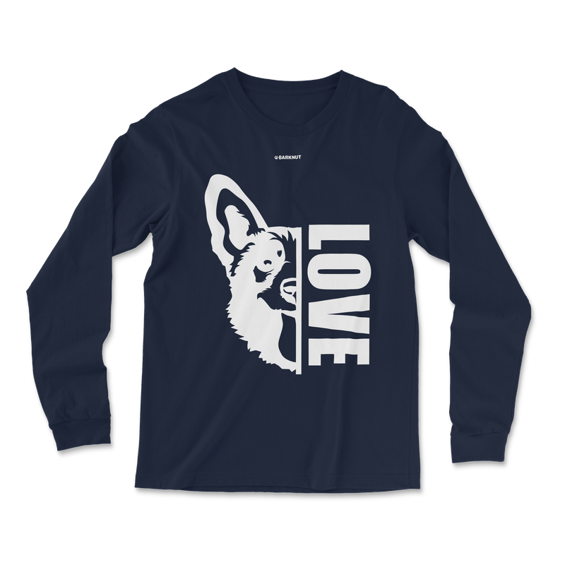 Load image into Gallery viewer, Love Corgi Long Sleeve Shirt
