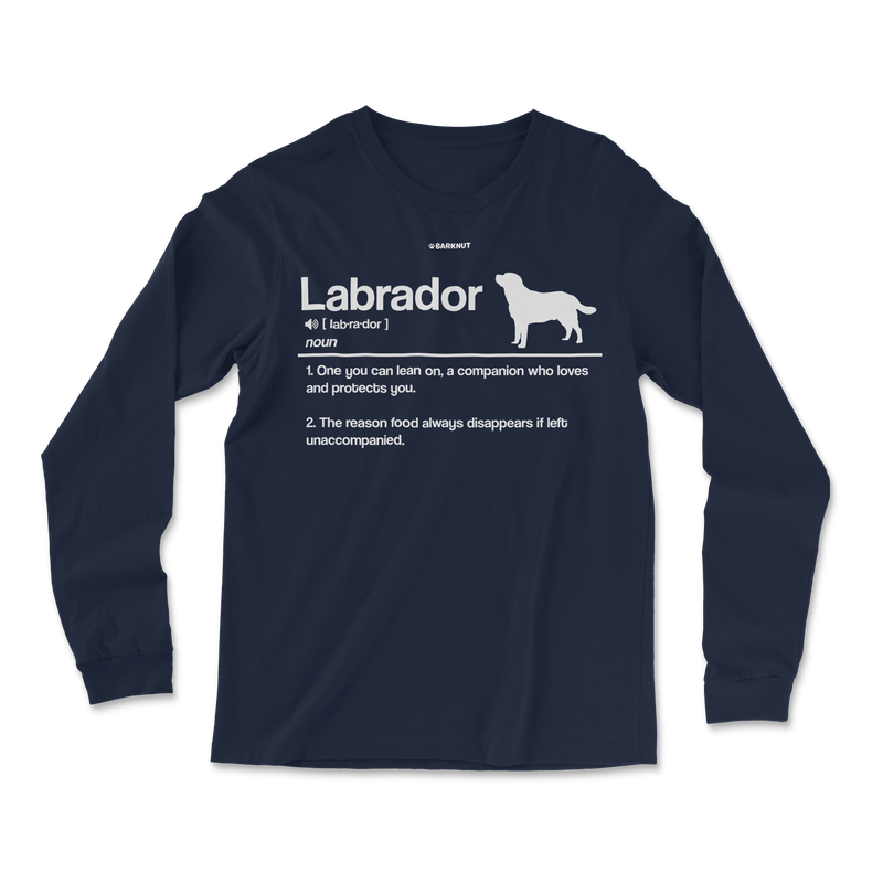 Load image into Gallery viewer, Labrador Definition Long Sleeve Shirt
