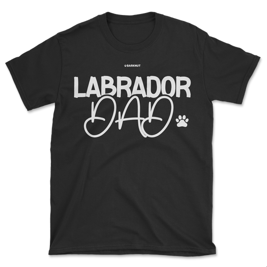 Labrador Dad Paw Print Shirt (Men's/Unisex)