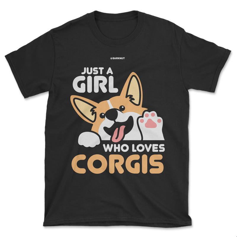 Load image into Gallery viewer, Just A Girl Who Loves Corgis Shirt (Men&#39;s/Unisex)
