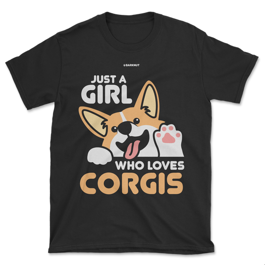 Just A Girl Who Loves Corgis Shirt (Men's/Unisex)