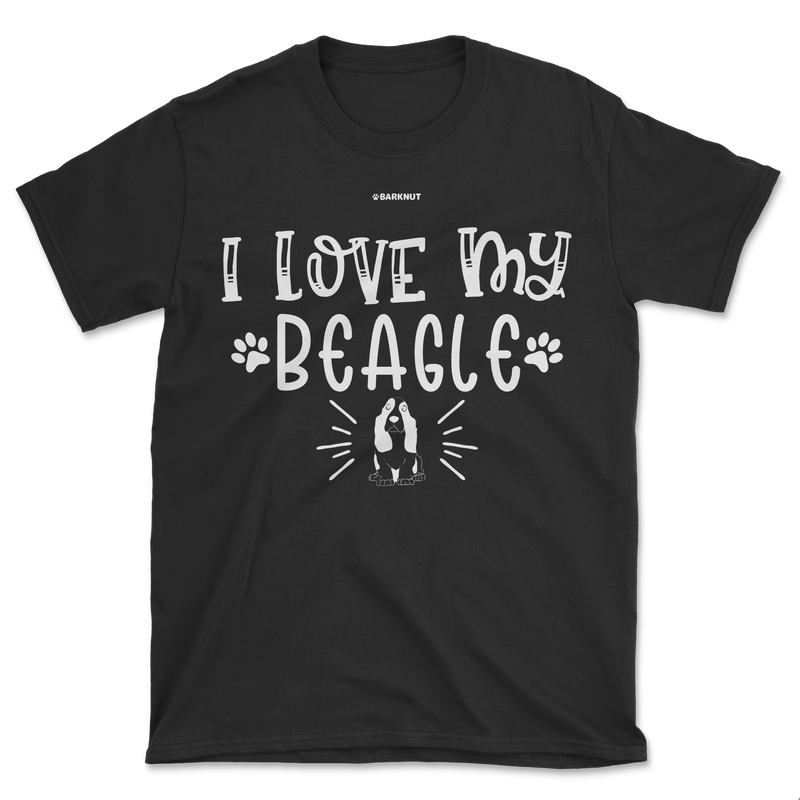 Load image into Gallery viewer, I Love My Beagle Shirt (Men&#39;s/Unisex)
