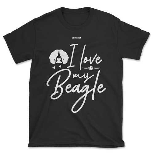 I Love My Beagle Shirt (Men's/Unisex)