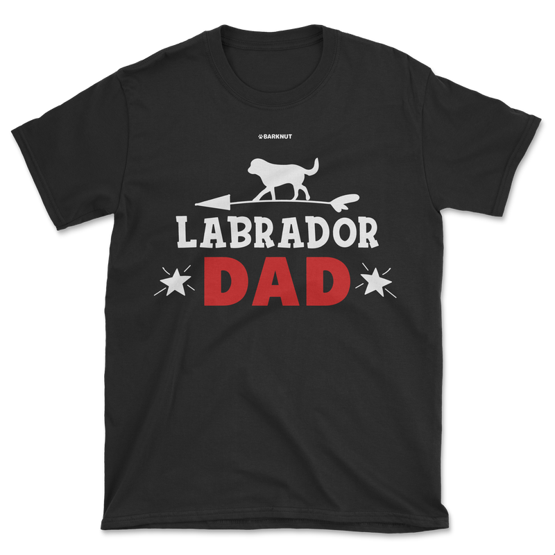 Load image into Gallery viewer, Labrador Dad Red Shirt (Men&#39;s/Unisex)
