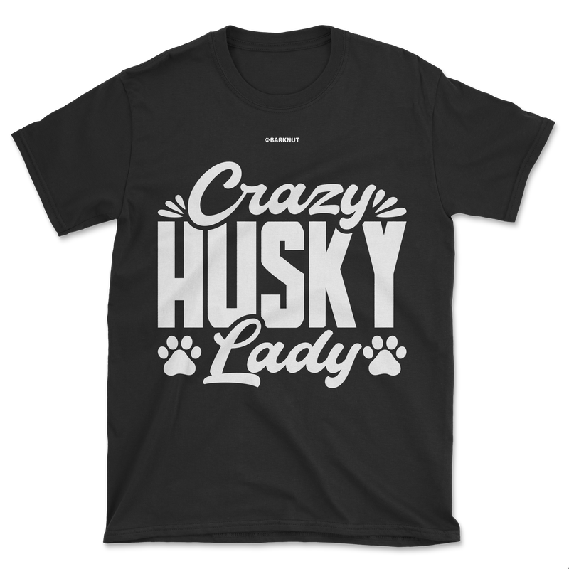 Load image into Gallery viewer, Crazy Husky Lady Paws Shirt (Men&#39;s/Unisex)
