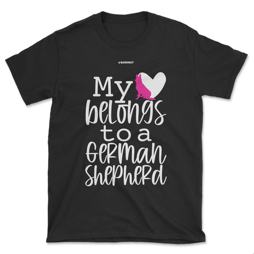 My Heart Belongs to A German Shepherd Shirt (Men's/Unisex)