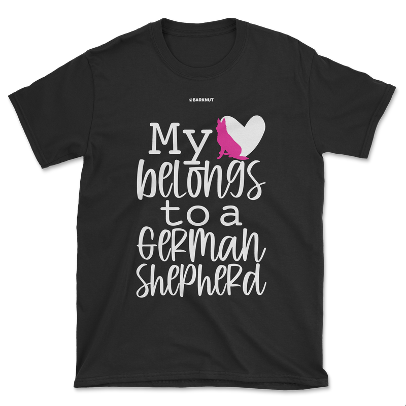 Load image into Gallery viewer, My Heart Belongs to A German Shepherd Shirt (Men&#39;s/Unisex)
