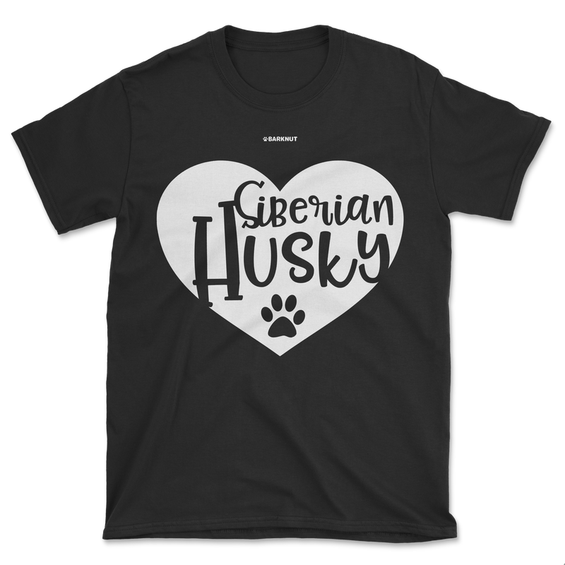 Load image into Gallery viewer, Heart Husky Shirt (Men&#39;s/Unisex)
