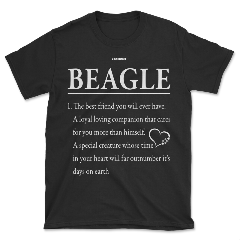 Load image into Gallery viewer, Funny Beagle Definitions Shirt (Men&#39;s/Unisex)
