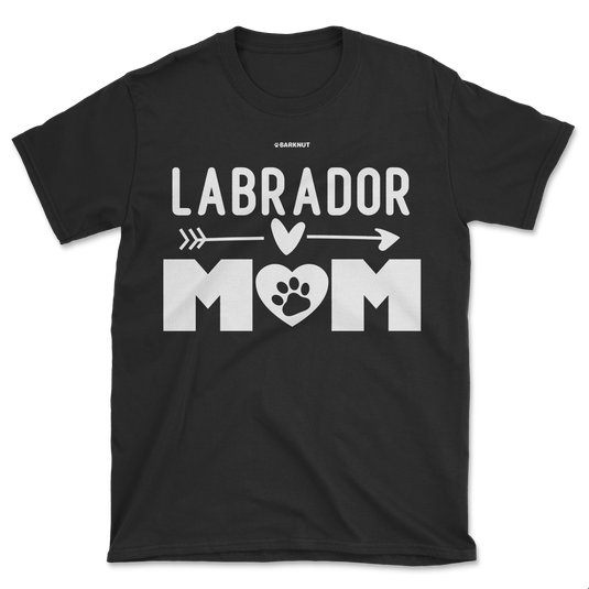 Labrador Mom Heart Shirt (Men's/Unisex)