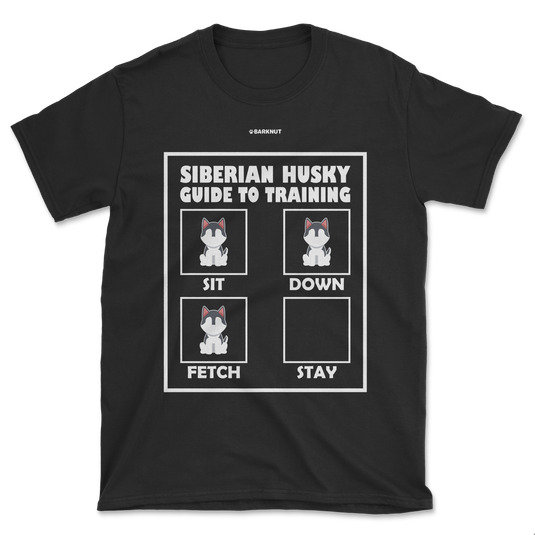 Siberian Husky Guide To Training Shirt (Men's/Unisex)