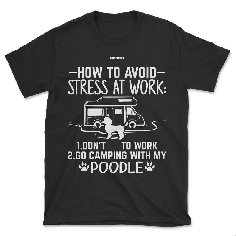 Load image into Gallery viewer, How To Avoid Stress At Work Poodle Shirt (Men’s/Unisex)
