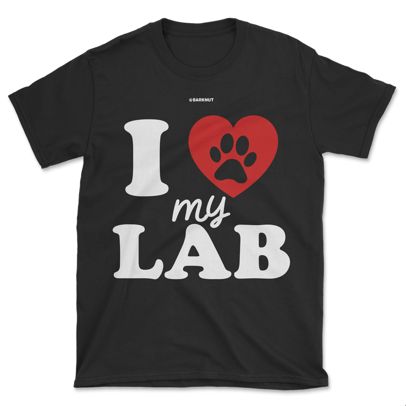 Load image into Gallery viewer, I Heart My Lab Shirt (Men&#39;s/Unisex)
