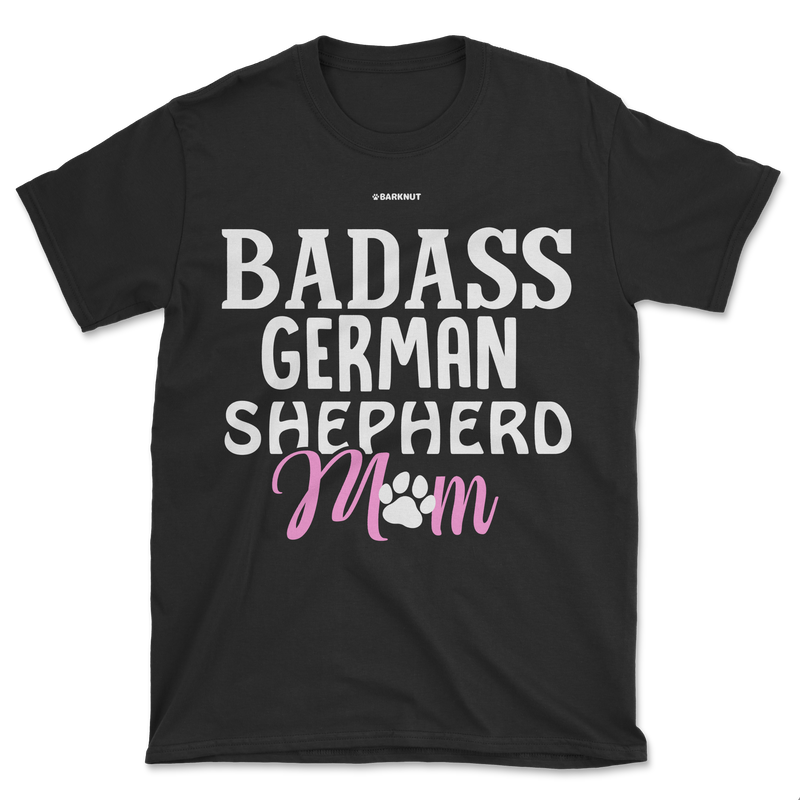 Load image into Gallery viewer, Badass German Shepherd Mom Shirt (Men&#39;s/Unisex)
