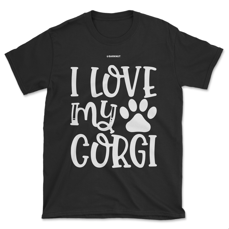 Load image into Gallery viewer, I Love My Corgi Shirt (Men&#39;s/Unisex)
