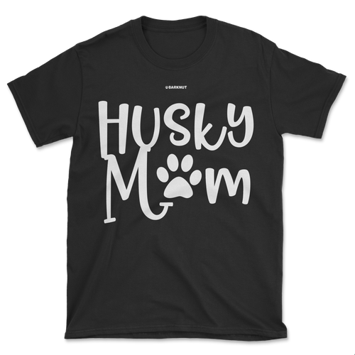 Husky Mom Paw Print Shirt (Men's/Unisex)