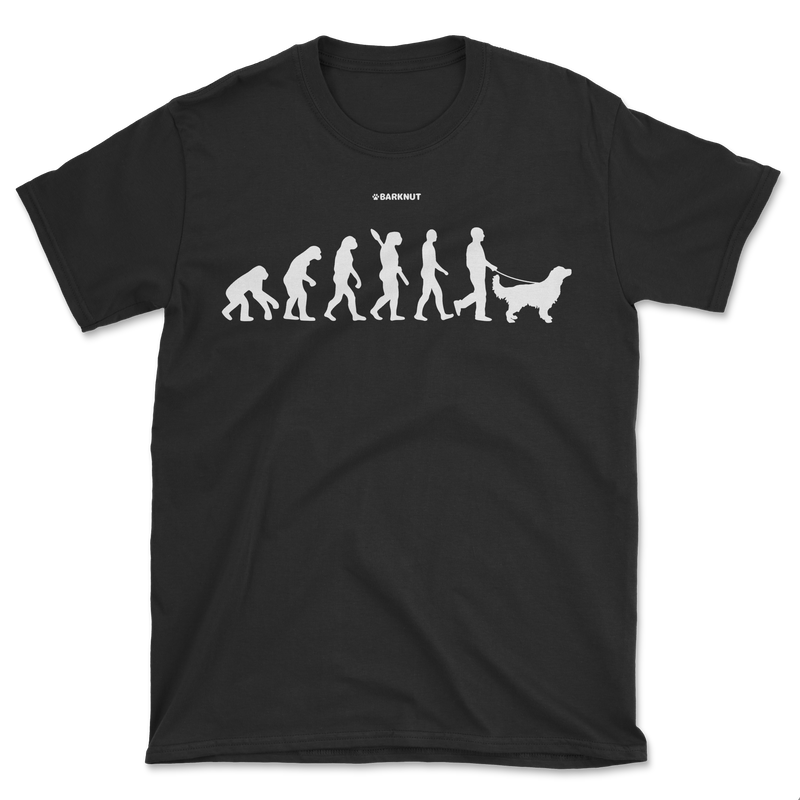 Load image into Gallery viewer, Evolution Golden Retriever Shirt (Men&#39;s/Unisex)
