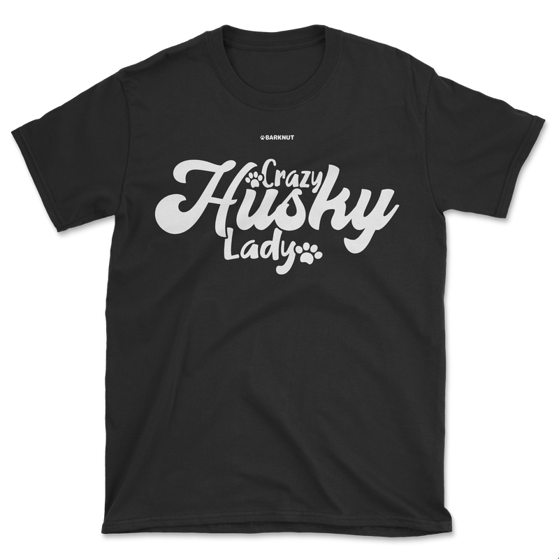 Load image into Gallery viewer, Crazy Husky Lady Shirt (Men&#39;s/Unisex)
