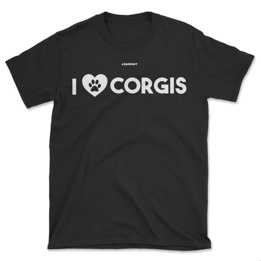 I Love Corgis Heart Shirt (Men's/Unisex)