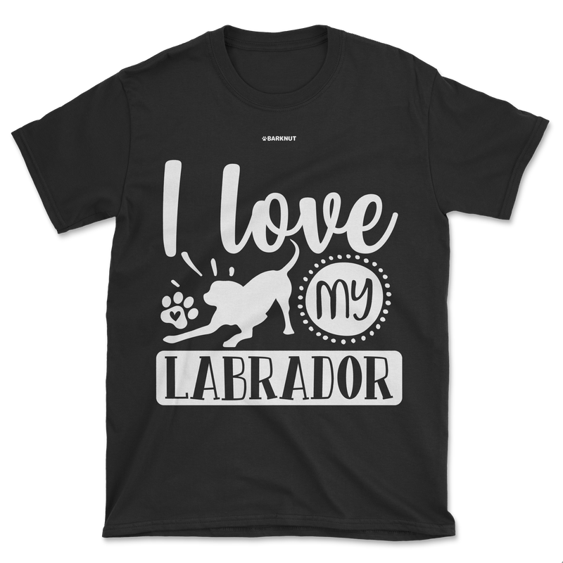 Load image into Gallery viewer, I Love My Labrador Shirt (Men&#39;s/Unisex)
