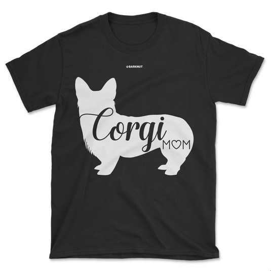 Corgi Mom Silhouette Shirt (Men's/Unisex)