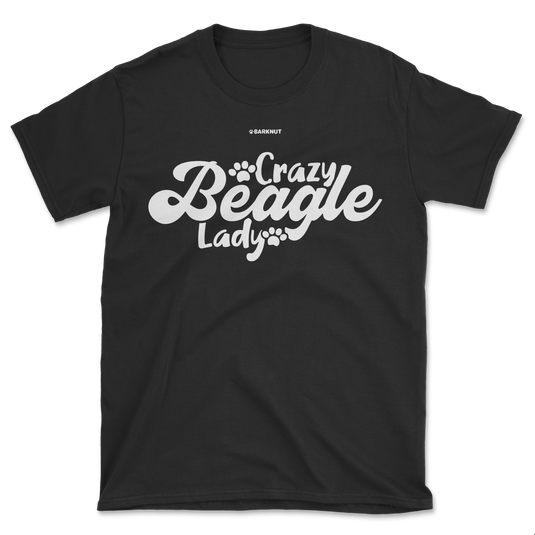 Crazy Beagle Lady Shirt (Men's/Unisex)