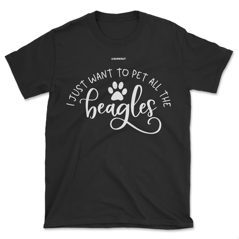 Load image into Gallery viewer, I Just Want To Pet All The Beagles Shirt (Men&#39;s/Unisex)
