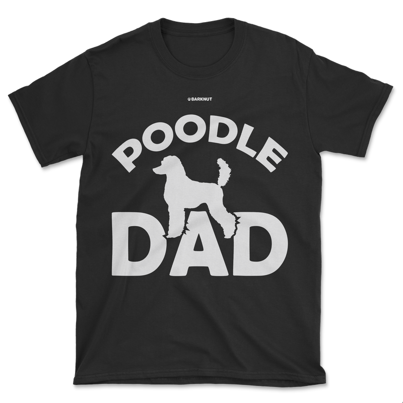 Load image into Gallery viewer, Poodle Dad Shirt Silhouette Shirt (Men&#39;s/Unisex)
