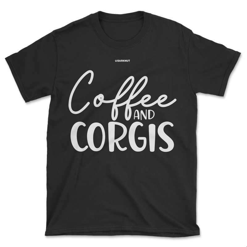 Load image into Gallery viewer, Coffee And Corgis Shirt (Men&#39;s/Unisex)
