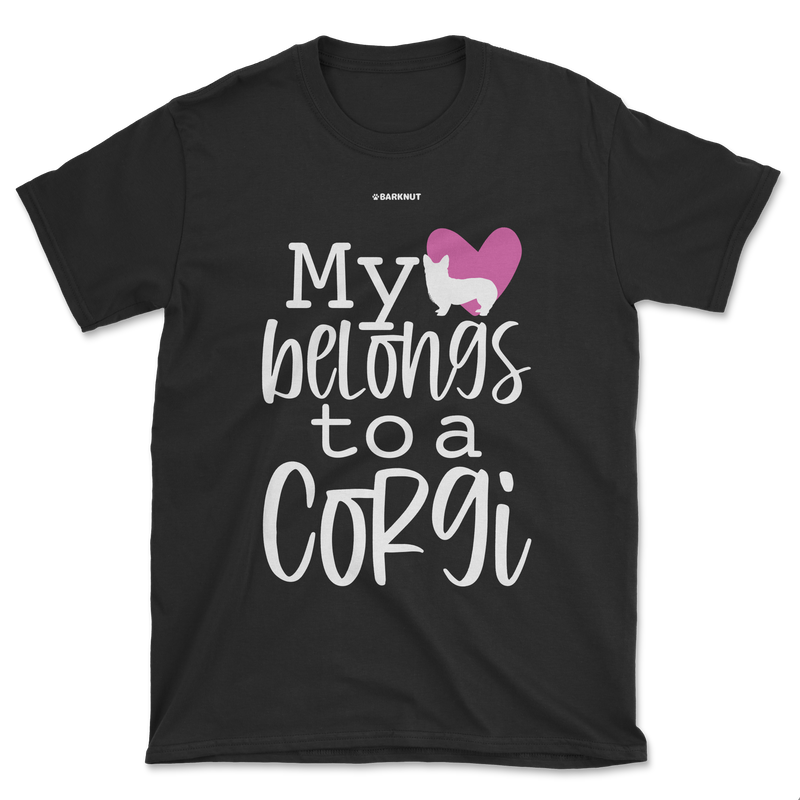 Load image into Gallery viewer, My Heart Belongs To A Corgi Shirt (Men&#39;s/Unisex)
