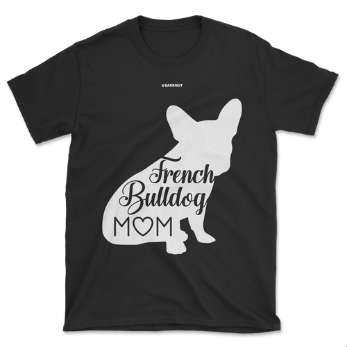 French Bulldog Mom Silhouette Shirt (Men's/Unisex)