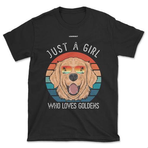 Just A Girl Who Loves Goldens Shirt (Men's/Unisex)