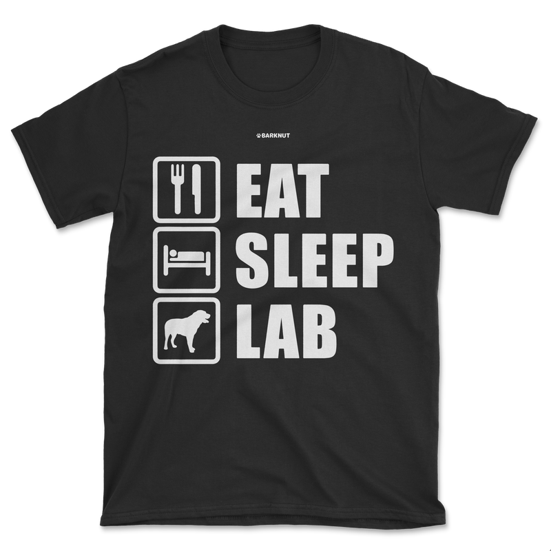 Load image into Gallery viewer, Eat Sleep Lab Shirt (Men&#39;s/Unisex)
