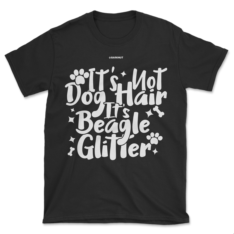 Load image into Gallery viewer, Beagle Glitter Shirt (Men&#39;s/Unisex)
