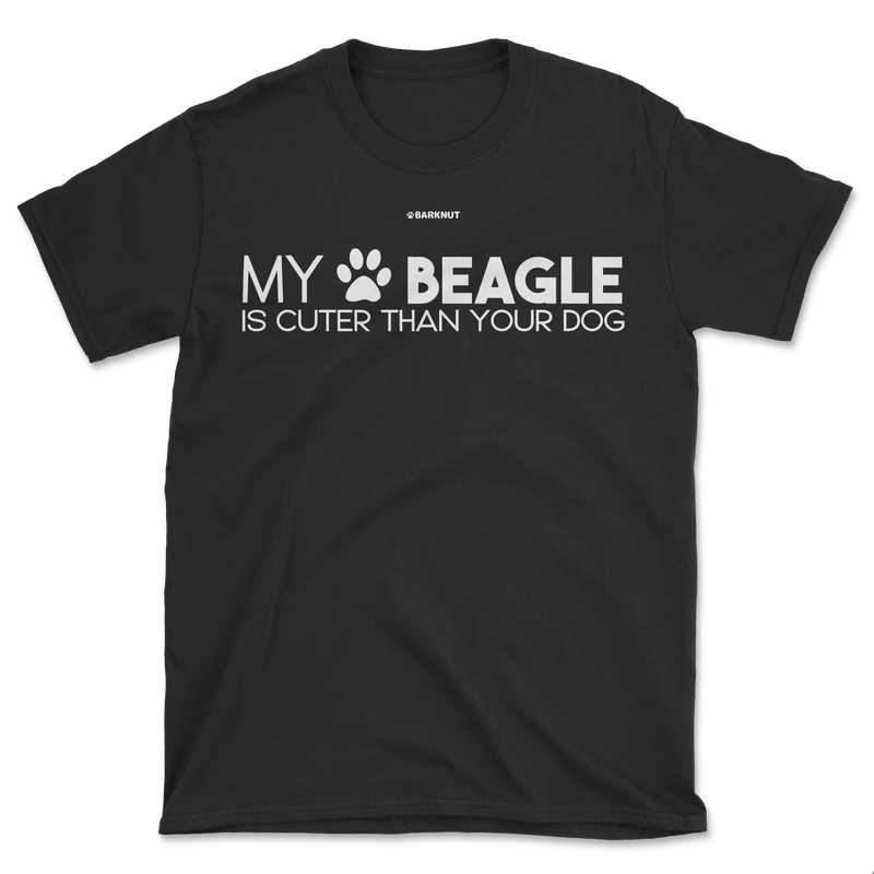 Load image into Gallery viewer, My Beagle Is Cuter Than Your Dog Shirt (Men&#39;s/Unisex)
