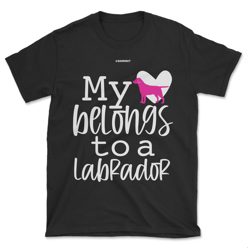 Load image into Gallery viewer, My Heart Belongs To A Labrador Shirt (Men&#39;s/Unisex)
