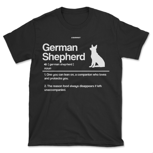 German Shepherd Definition Shirt (Men's/Unisex)