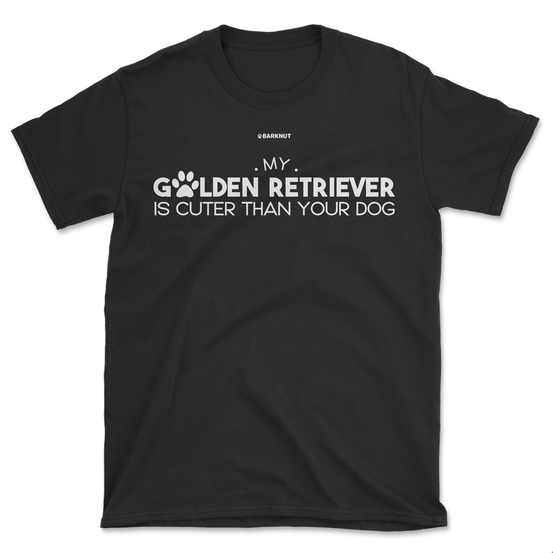 Load image into Gallery viewer, My Golden Retriever Is Cuter Than Your Dog Shirt (Men&#39;s/Unisex)
