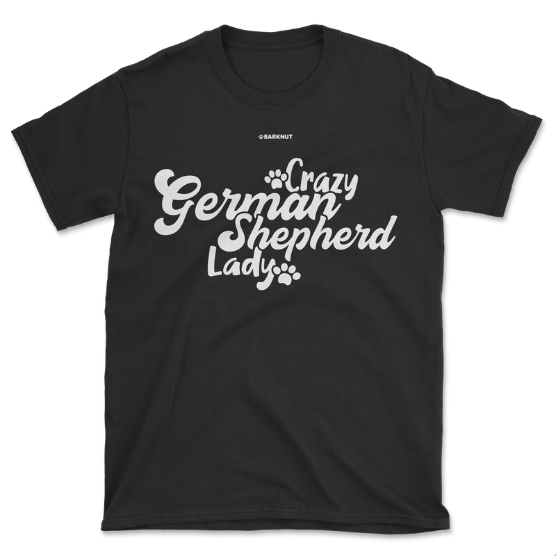 Load image into Gallery viewer, Crazy German Shepherd Lady Shirt (Men&#39;s/Unisex)
