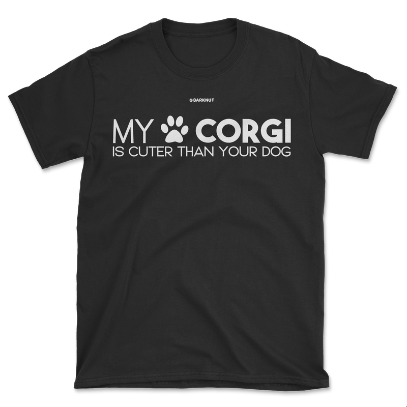 Load image into Gallery viewer, My Corgi Is Cuter Than Your Dog Shirt (Men&#39;s/Unisex)
