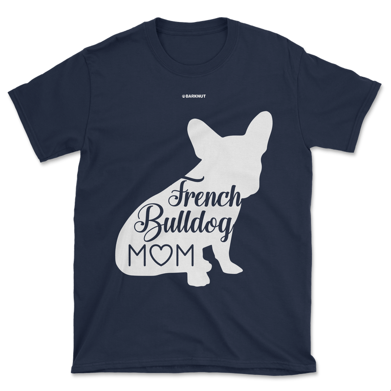 Load image into Gallery viewer, French Bulldog Mom Silhouette Shirt (Men&#39;s/Unisex)
