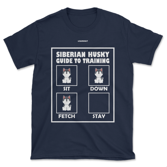 Siberian Husky Guide To Training Shirt (Men's/Unisex)