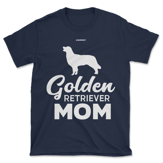 Golden Retriever Mom Silhouette Shirt (Men's/Unisex)