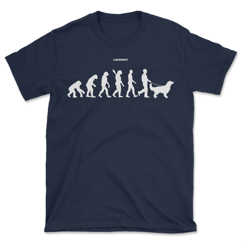 Load image into Gallery viewer, Evolution Golden Retriever Shirt (Men&#39;s/Unisex)
