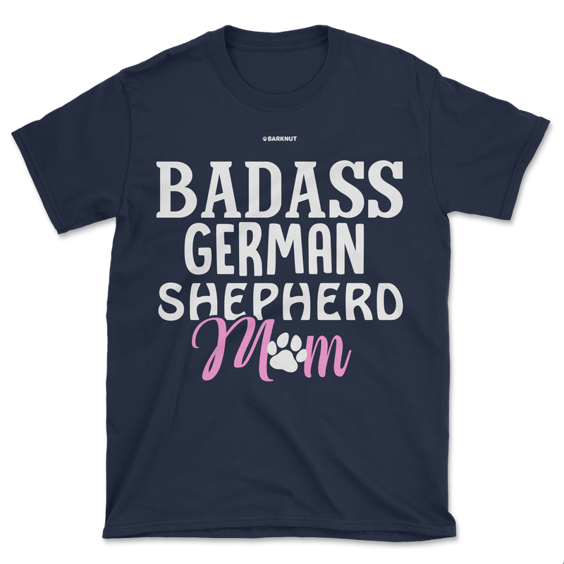 Load image into Gallery viewer, Badass German Shepherd Mom Shirt (Men&#39;s/Unisex)
